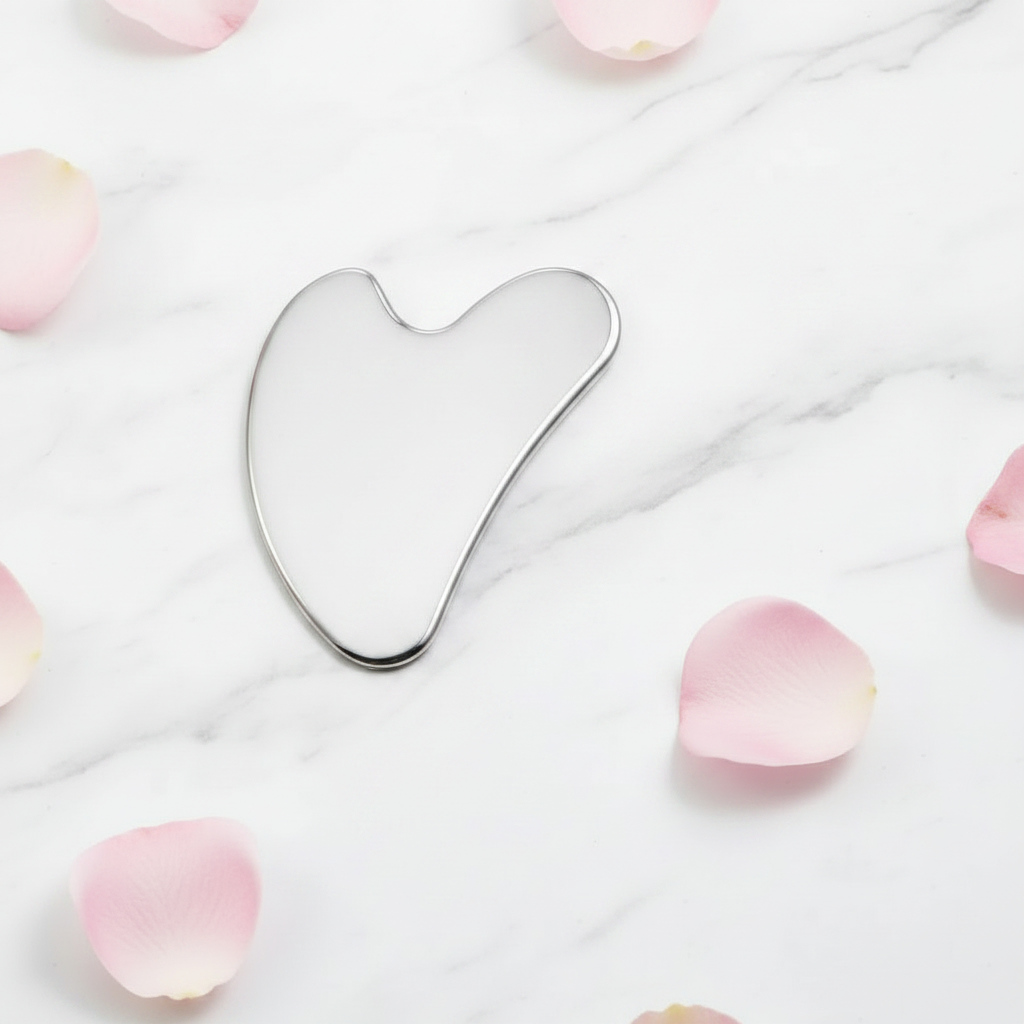 Gua Sha & Face Roller Sculpting Set