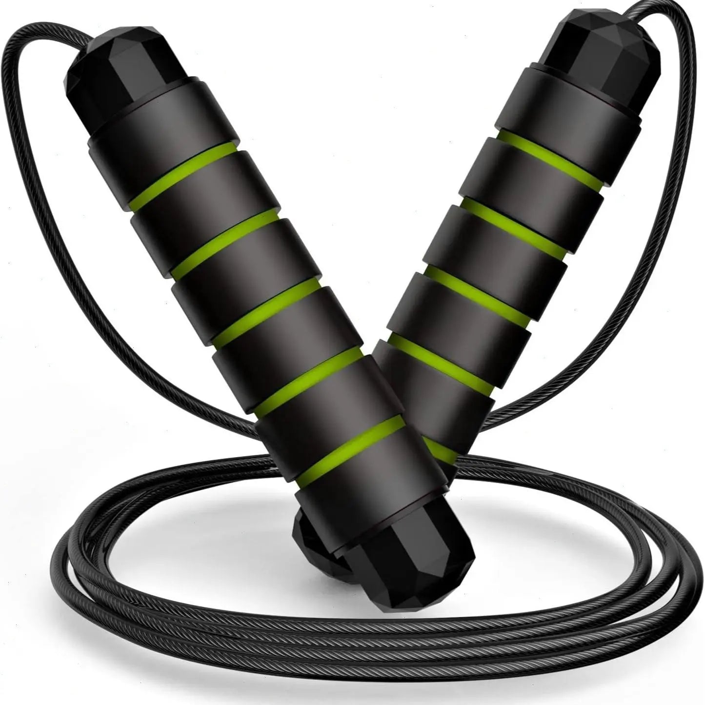 Adjustable-Pro Speed Jump Rope, Tangle-Free Skipping Rope with Ball Bearing Swivel & Ergonomic Handles for Women, Men & Kids, Home, School & Gym Workouts #Summervibes