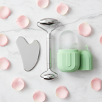 Gua Sha & Face Roller Sculpting Set