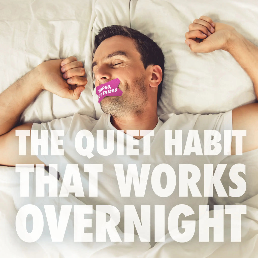 Hiloi Mouth Tape for Better Sleep, Breathing & Snoring Relief – Natural Sleep Aid, Improves Nasal Breathing, Comfortable & Secure, Hypoallergenic, Prevents Dry Mouth, Reduces Snoring, Sleep Support for Men & Women, Promotes Healthier Rest & Relaxation