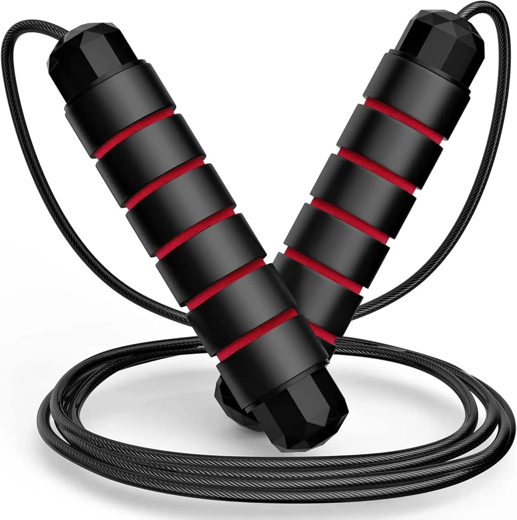 Adjustable-Pro Speed Jump Rope, Tangle-Free Skipping Rope with Ball Bearing Swivel & Ergonomic Handles for Women, Men & Kids, Home, School & Gym Workouts #Summervibes