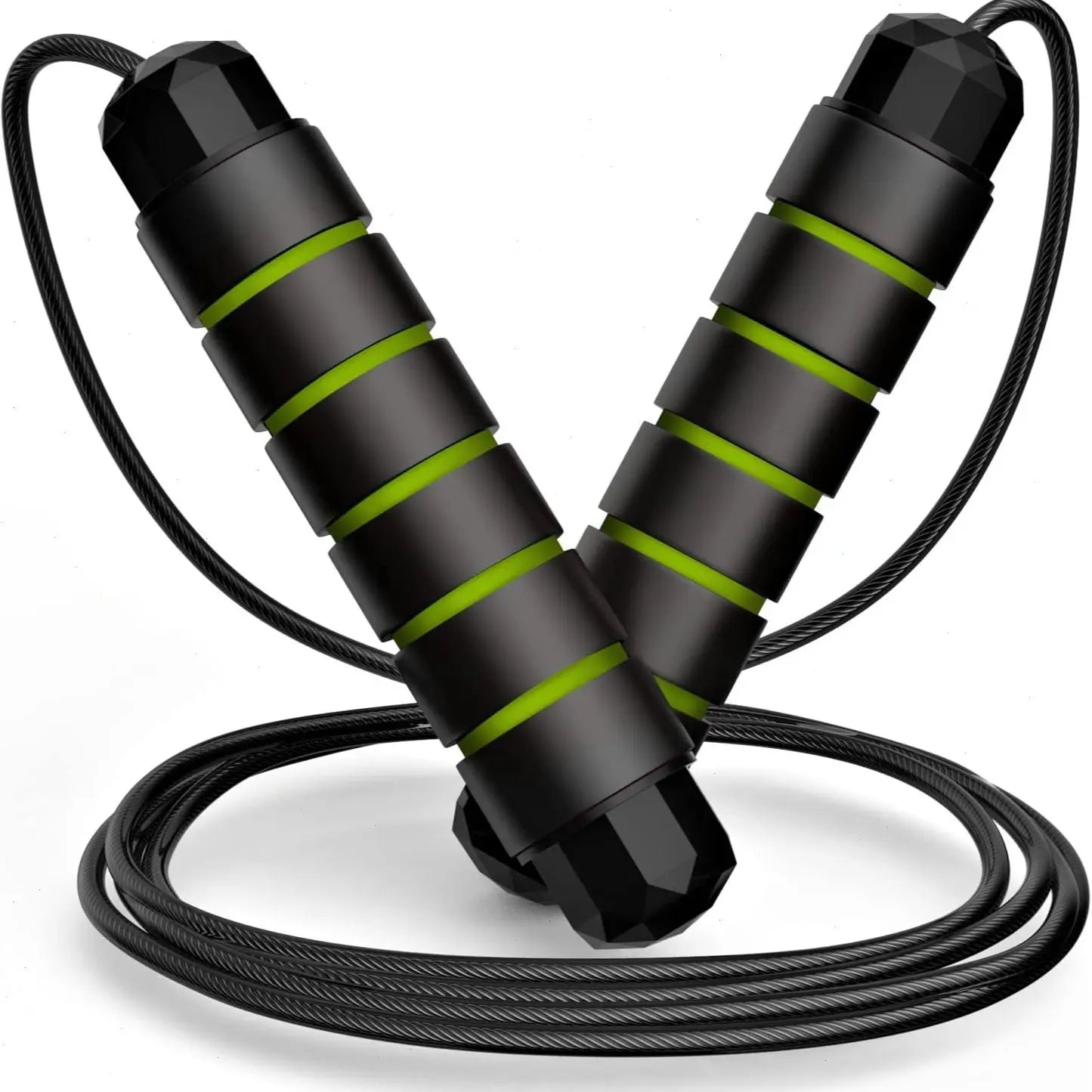 Adjustable-Pro Speed Jump Rope, Tangle-Free Skipping Rope with Ball Bearing Swivel & Ergonomic Handles for Women, Men & Kids, Home, School & Gym Workouts #Summervibes