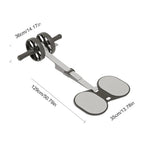 Ab Roller Wheel with Resistance Band & Mat