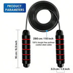 Steel Wire Jump Rope — Tangle-Free