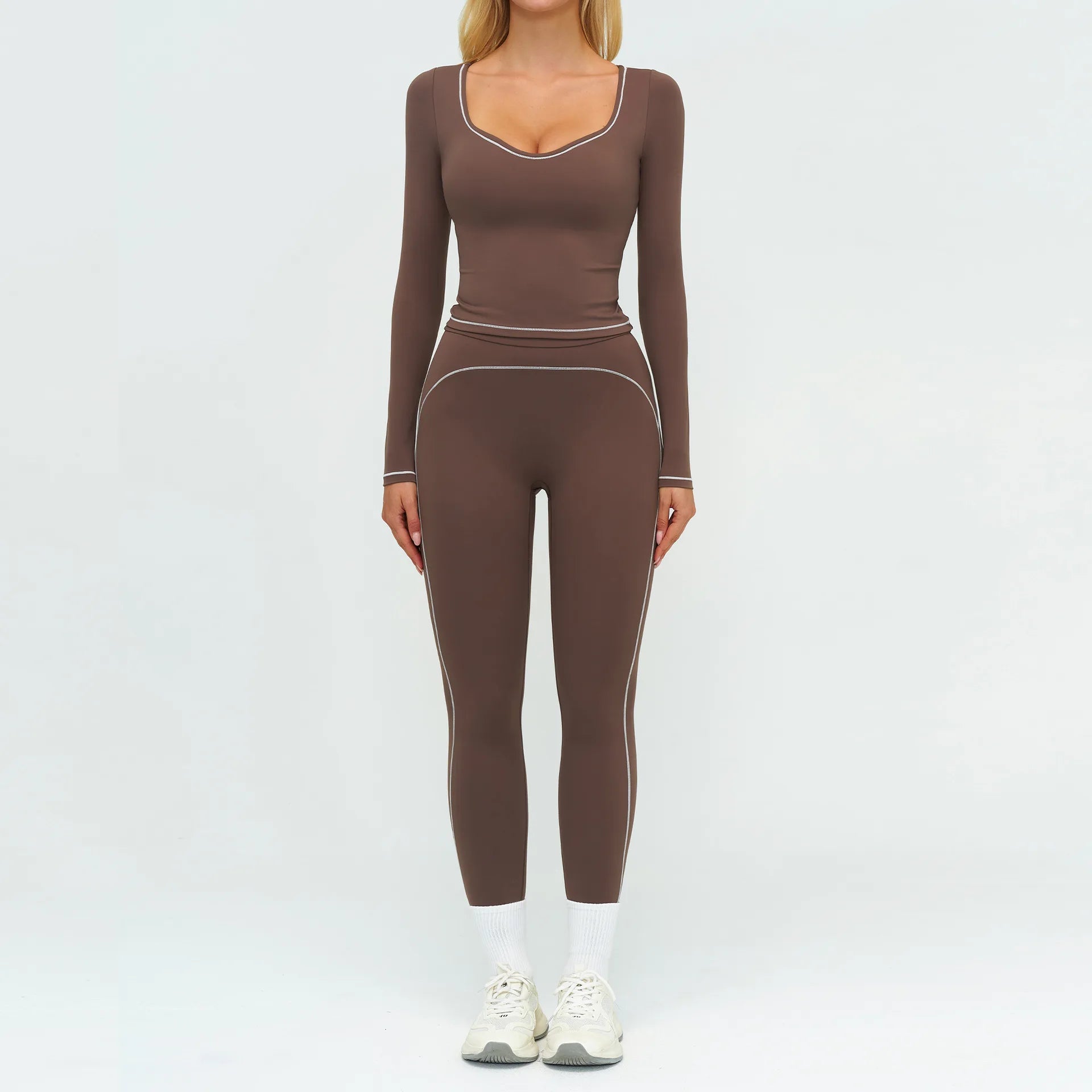Women's 2-Piece Sports Bra & High Waist Legging Set