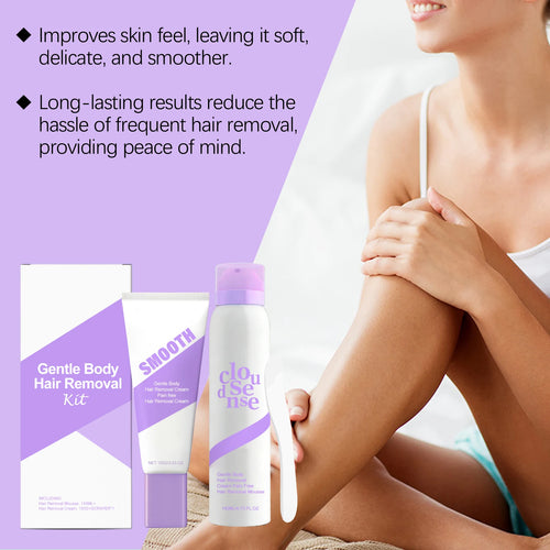Gentle Hair Removal Set — Smooth & Moisturized Skin