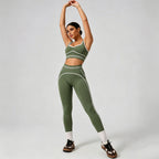 Women's Seamless Yoga Set — Sports Bra & High Waist Leggings
