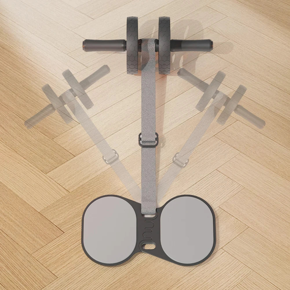 Ab Roller Wheel with Resistance Band & Mat