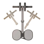 Ab Roller Wheel with Resistance Band & Mat