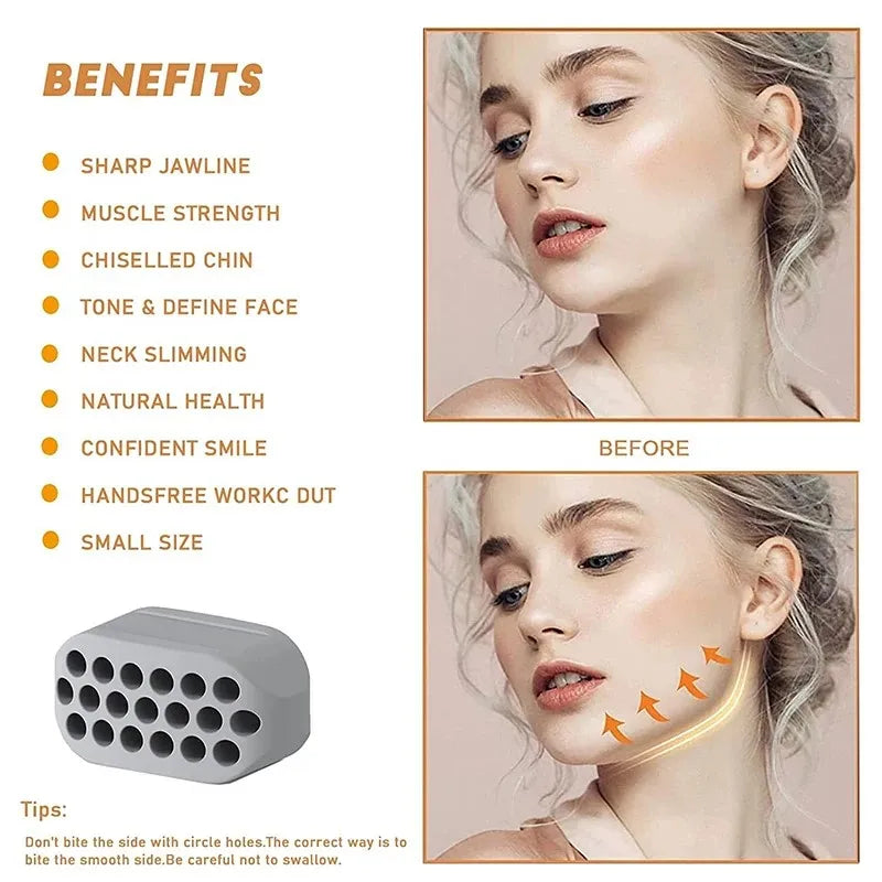 Jawline Exerciser & Facial Toner Ball