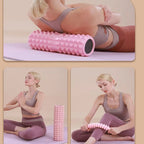 Crescent Foam Yoga Roller — 45cm