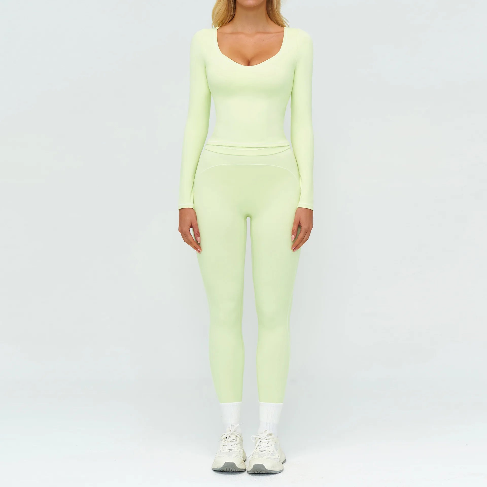 Women's 2-Piece Sports Bra & High Waist Legging Set