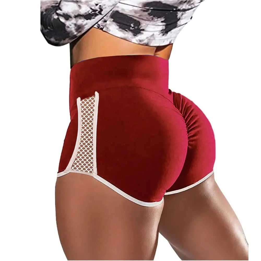 Women's High Waist Quick-Dry Sport Shorts