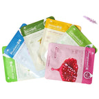 Korean Hydrating Fruit Face Masks — 30 Pcs