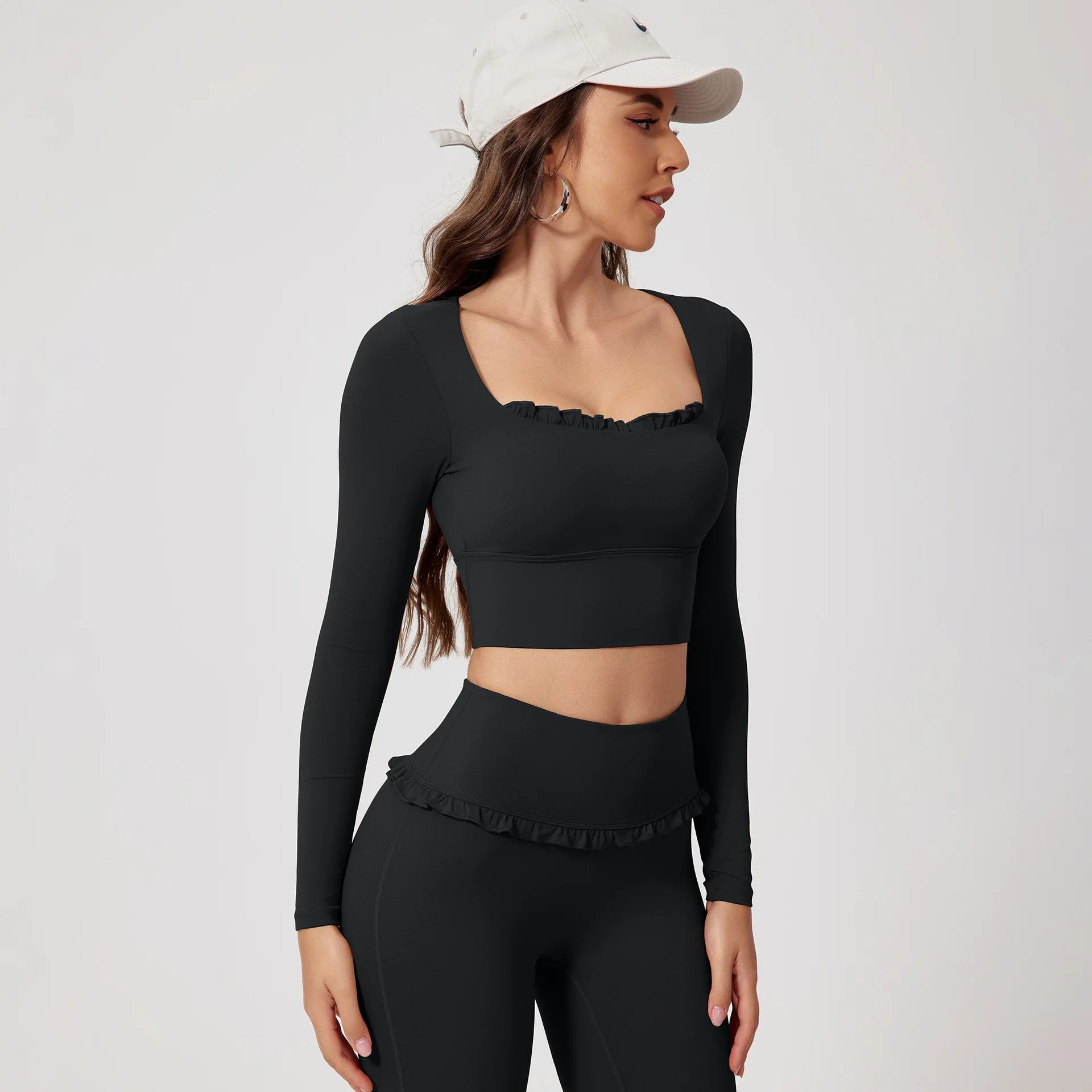 Women's 2-Piece Long Sleeve Sportswear Set