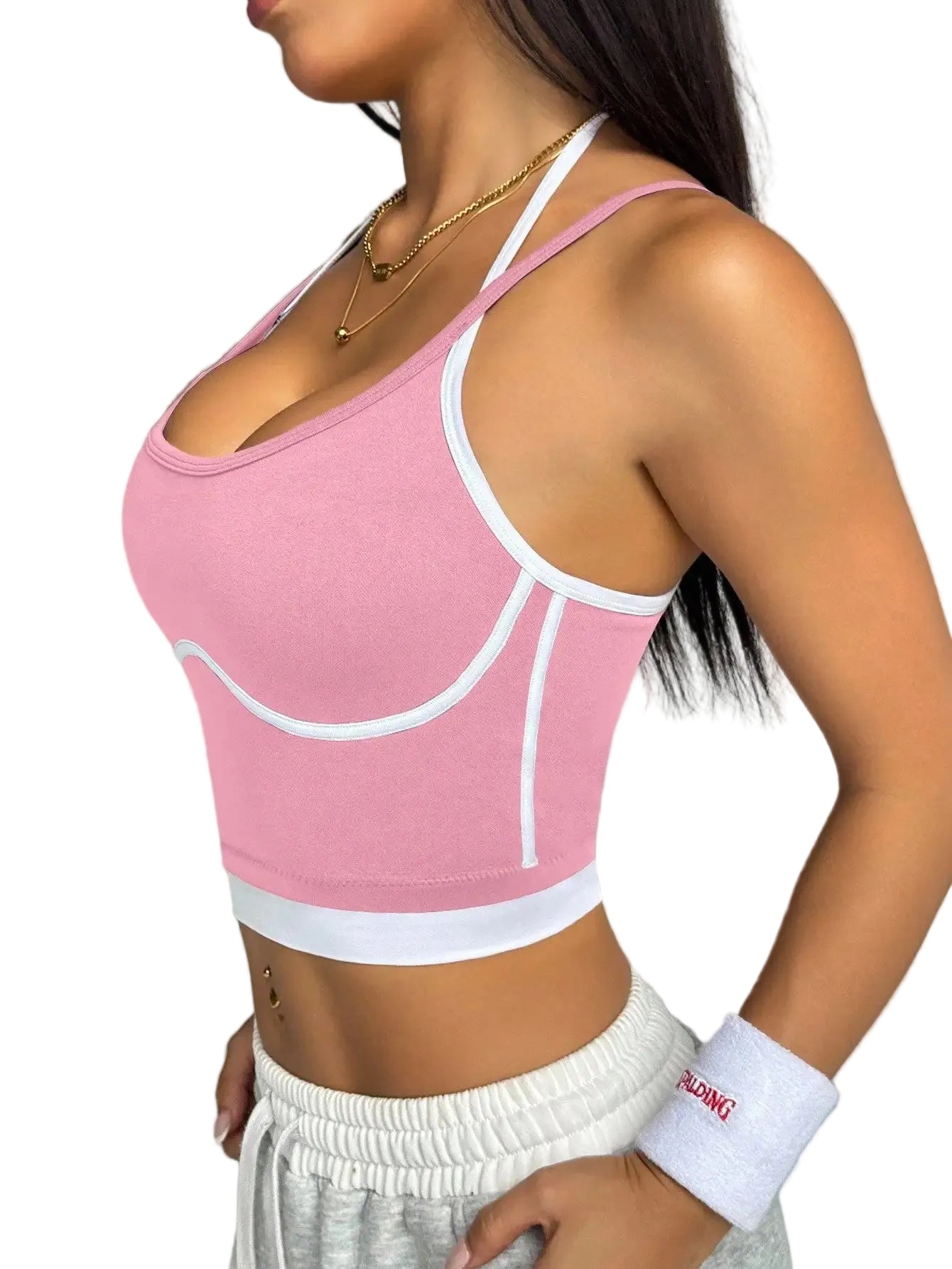 Women's Color Block Sports Bra