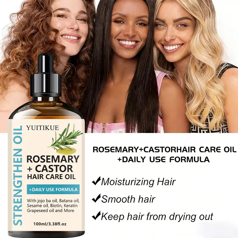 Rosemary & Castor Hair Growth Oil