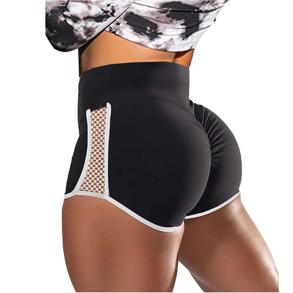 Women's High Waist Quick-Dry Sport Shorts