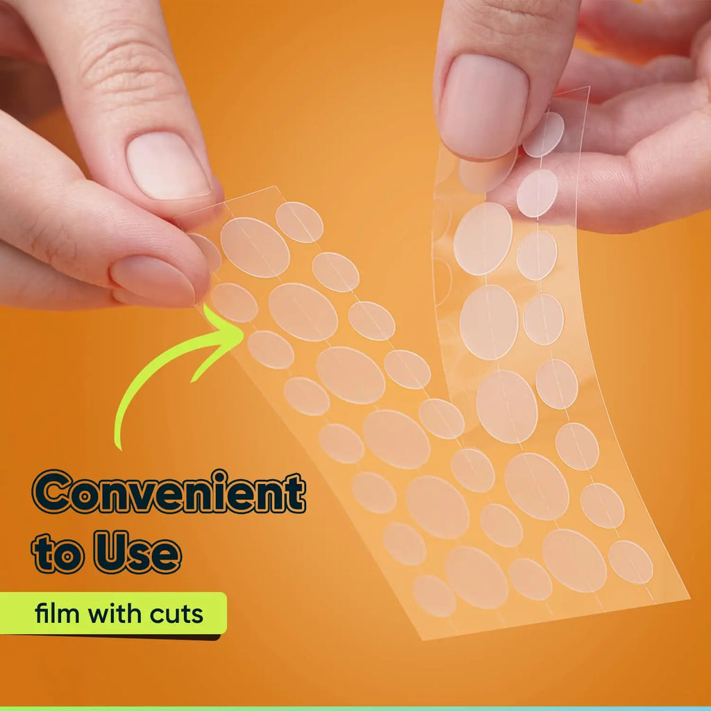 Hydrocolloid Acne Patches with Tea Tree Oil — 216 Pcs