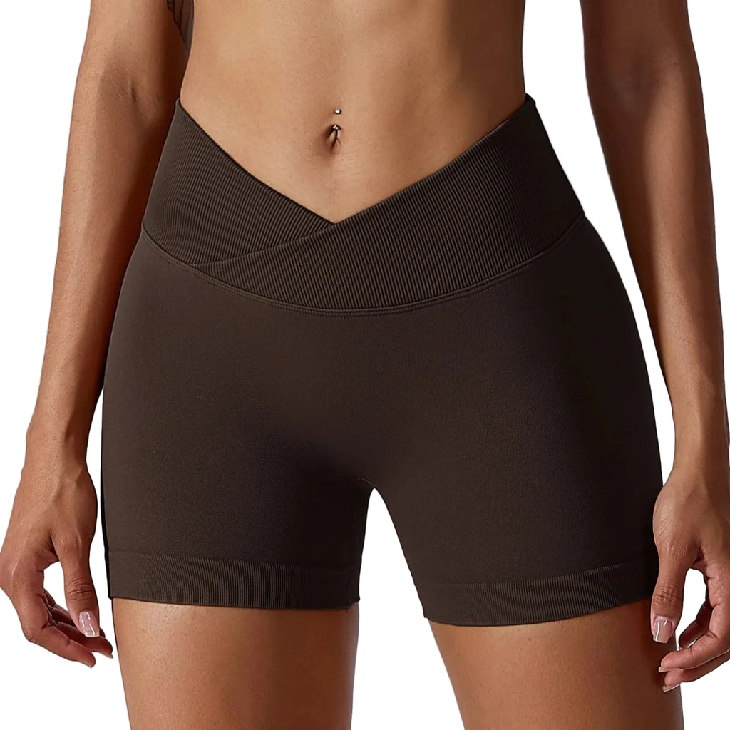 Women's Seamless Peach Lift Gym Shorts