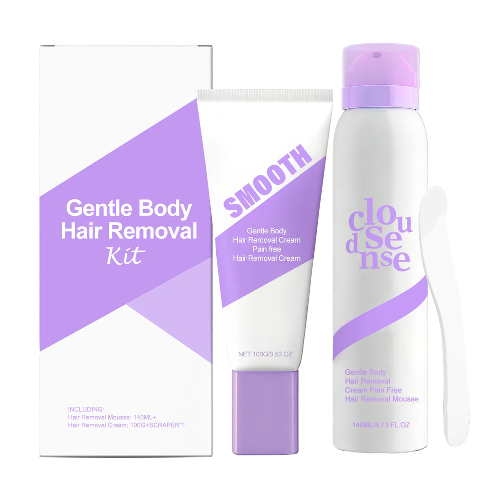 Gentle Hair Removal Set — Smooth & Moisturized Skin