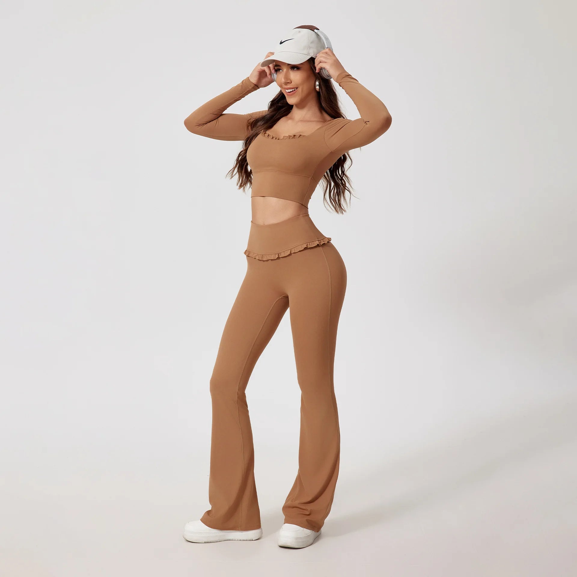 Women's 2-Piece Long Sleeve Sportswear Set