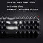 Crescent Foam Yoga Roller — 45cm