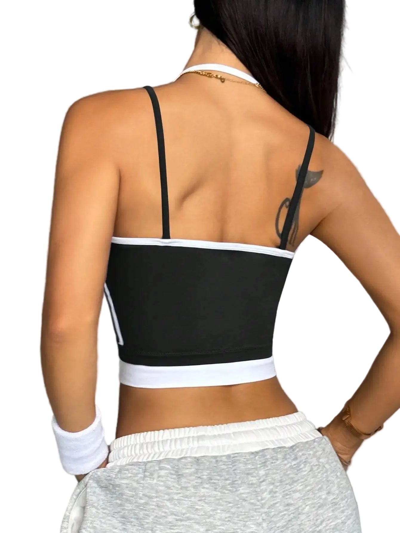 Women's Color Block Sports Bra