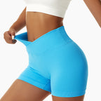 Women's Seamless Peach Lift Gym Shorts