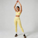 Women's Seamless Yoga Set — Sports Bra & High Waist Leggings