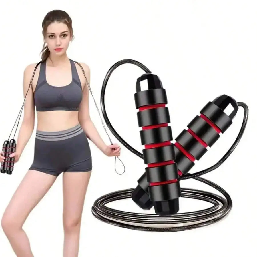 Steel Wire Jump Rope — Tangle-Free