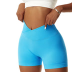Women's Seamless Peach Lift Gym Shorts