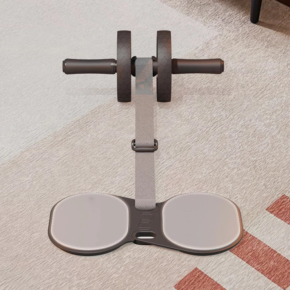Ab Roller Wheel with Resistance Band & Mat