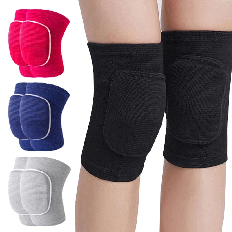 Compression Knee Pads for Sports & Yoga — 2 Pcs