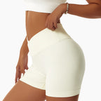 Women's Seamless Peach Lift Gym Shorts