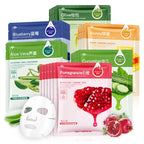 Korean Hydrating Fruit Face Masks — 30 Pcs