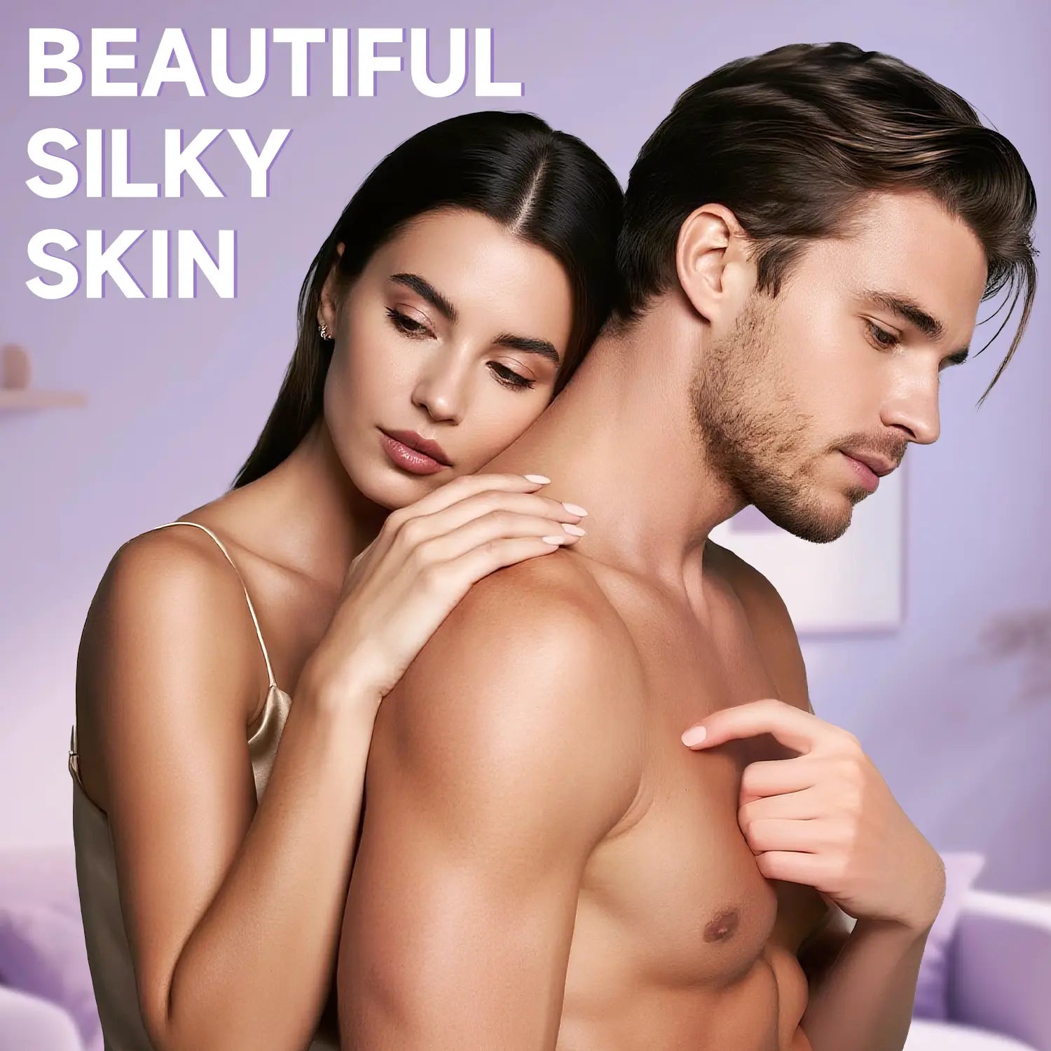 Bikini Pain-Free Hair Removal Cream for Sensitive Skin, Hypoallergenic Formula-Gentle & Fast-Acting Depilatory with Citrus Scent, Aloe & Hyaluronic Acid for Soothing Care, Suitable for Men & Women