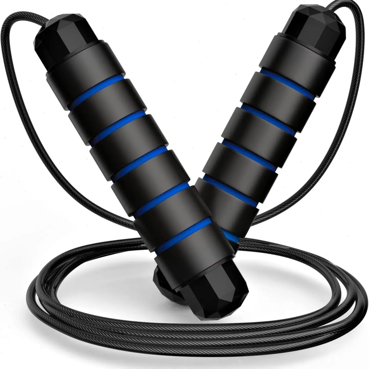 Adjustable-Pro Speed Jump Rope, Tangle-Free Skipping Rope with Ball Bearing Swivel & Ergonomic Handles for Women, Men & Kids, Home, School & Gym Workouts #Summervibes