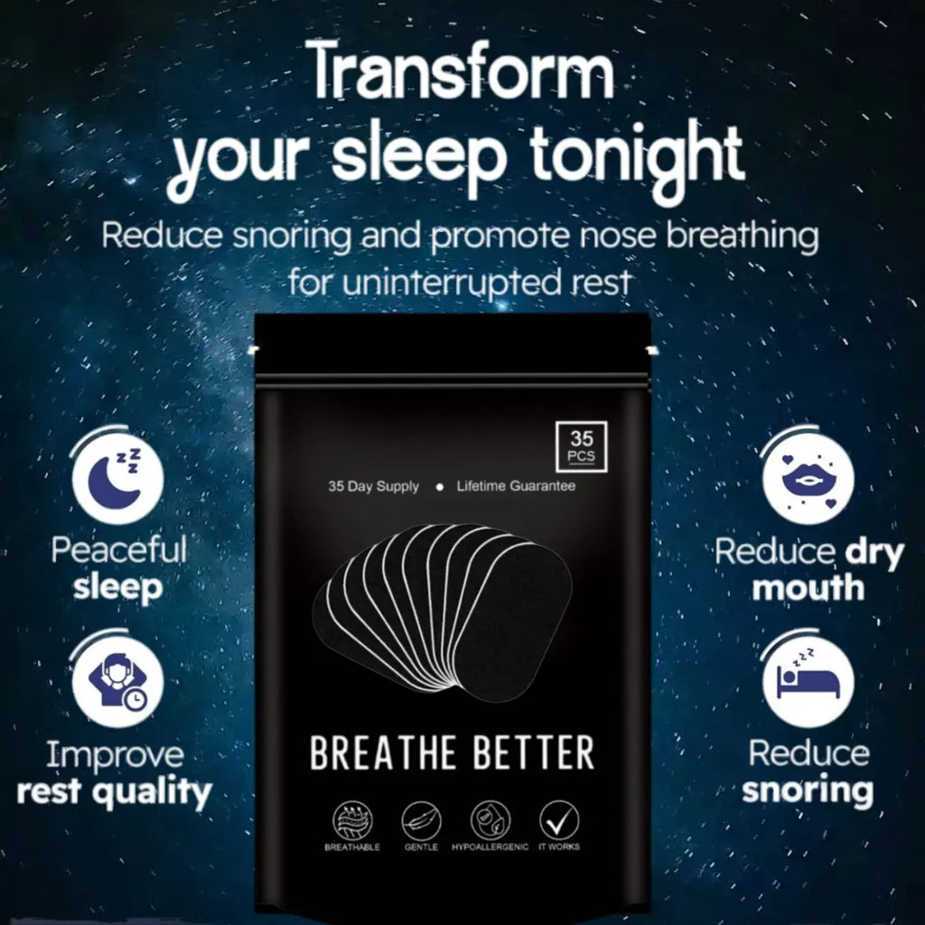 30 Packaging Upgrade 35 Packaging Super Breathable Mouth Sticker，Ultra Breathable Mouth Tape One Month Supply 35 Strong Adhesive Sleep Strips, Enhanced Lip Fit for Maximum Comfort, Sport Accessories for Better Sleep